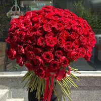 Bouquet 101 long red roses
