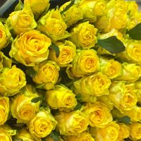 Bouquet Yellow roses by piece
