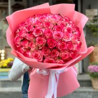 jumilia rose (51 pcs.), packaging, ribbon