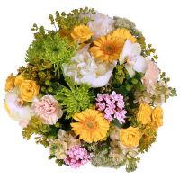Order delicate flowers ''Soft gold'' with delivery to any city