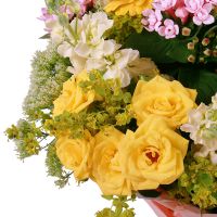 Order delicate flowers ''Soft gold'' with delivery to any city