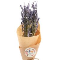 lavender, packaging, ribbon