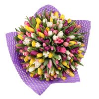 Bouquet Of the 101 tulips