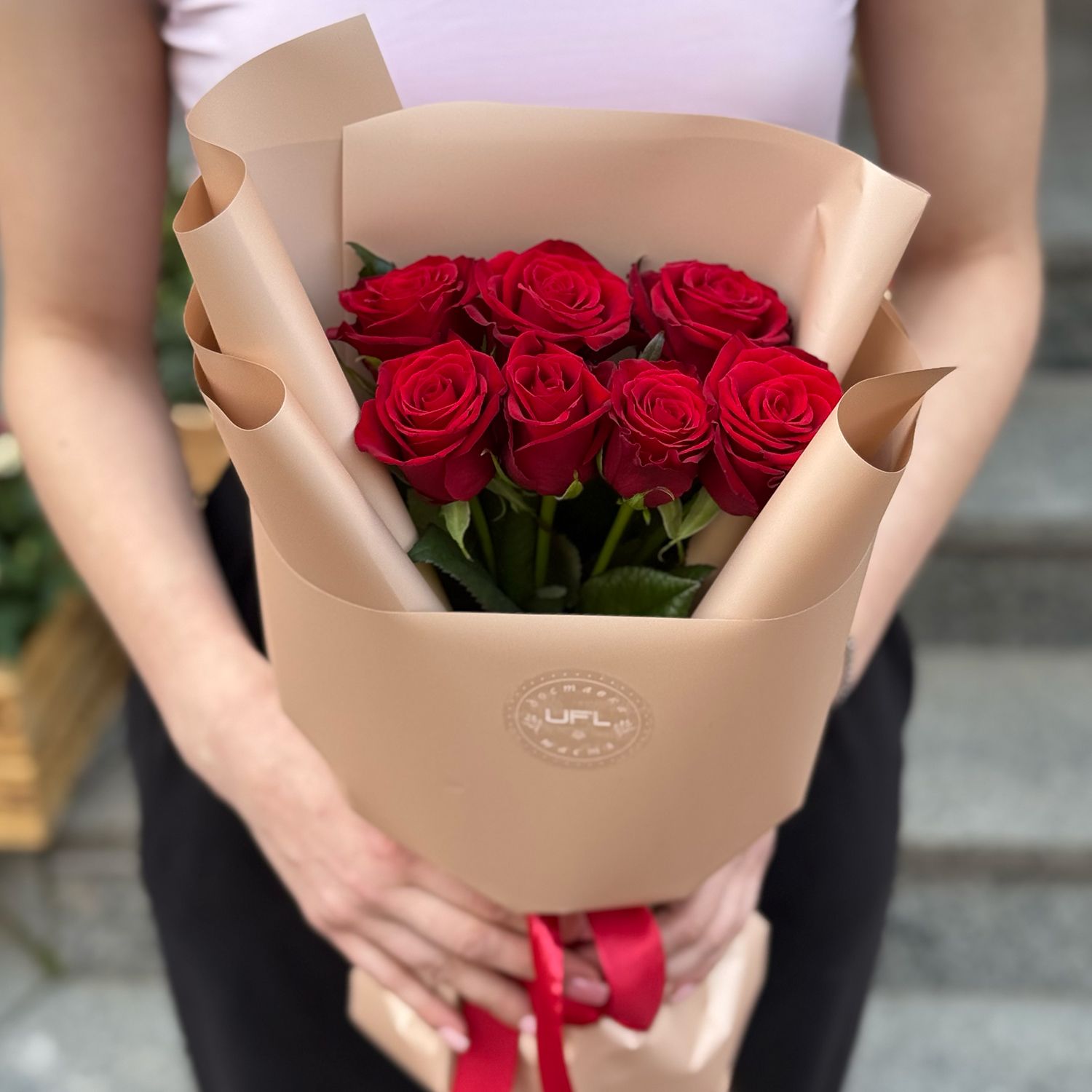 Bouquet Bouquet of 7 red roses