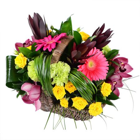 Bouquet Summer flower basket