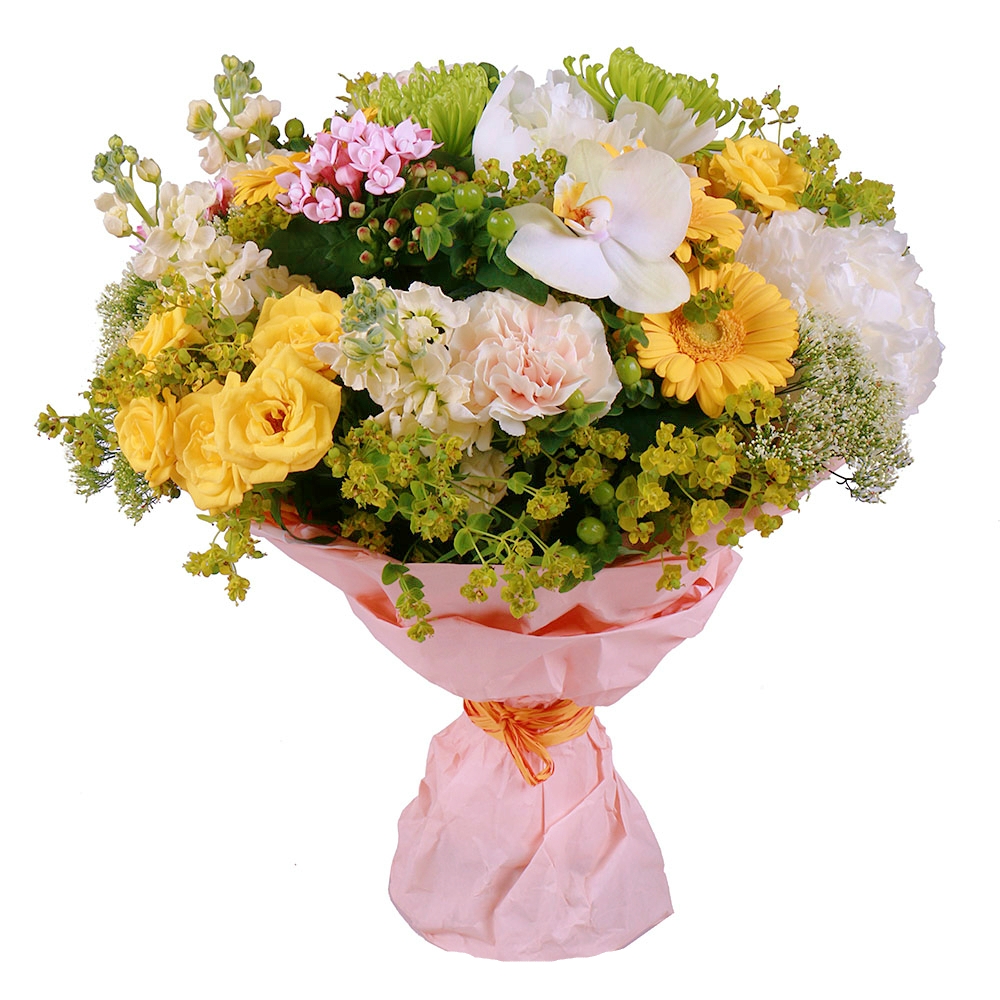 Order delicate flowers ''Soft gold'' with delivery to any city
