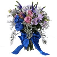 Buy delicate bouquet ''Purple Dawn'' with delivery to any destination