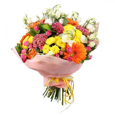Bouquet Bright Mix of 25 Flowers